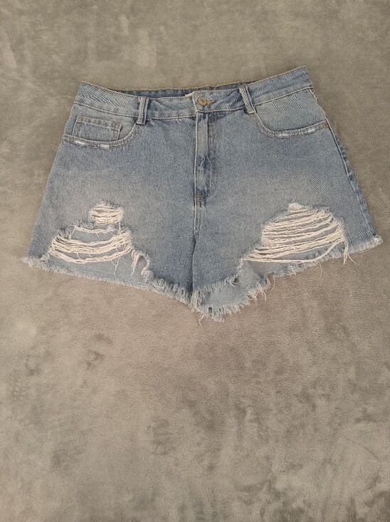 Happily Grey Denim - Happily Grey Women’s Light Blue Jeans Shorts Size 11/3